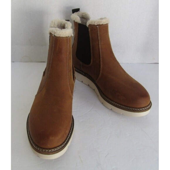 Alpine Design Ankle Boots NWOB Brown Italian Leather Chelsea Blaze Size 8.5 - Picture 3 of 7